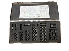 Complete Jergens 26149 Thread Insert Kit Fine #10-32 TO 3/4”-16 in 60pc & Tools