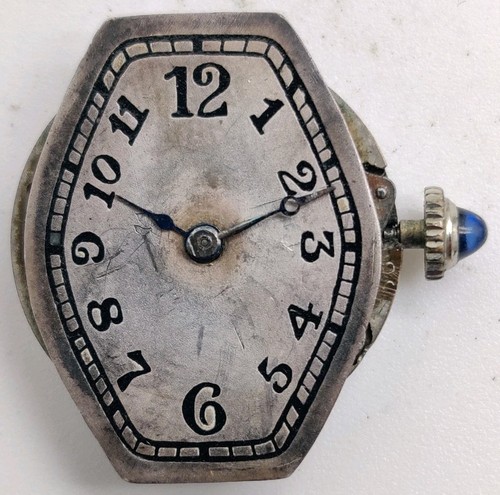 Vintage A. Lecoultre High Grade 15 jewel watch movement Runs For Repair 19.7mm - Picture 2 of 6