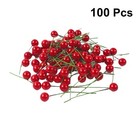 100Pcs Decorative Fake for Christmas Party Craft Projects