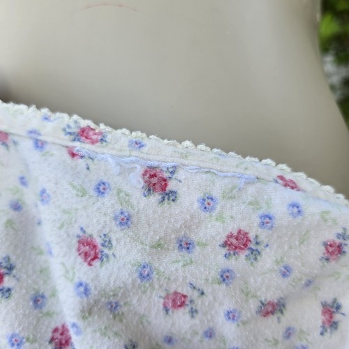 Vintage Woman’s Granny Floral Roses Cotton Flannel Long Nightgown 3XL NO TAGS - Picture 17 of 17
