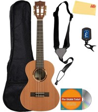 Kala KA-ASCP-T Solid Cedar Top Pau Ferro Tenor Ukulele w/ Gig Bag