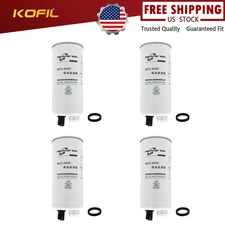 4pack FS1003 Fuel Water Separator Spin-On Replaces NAPA 3604, WIX 33604