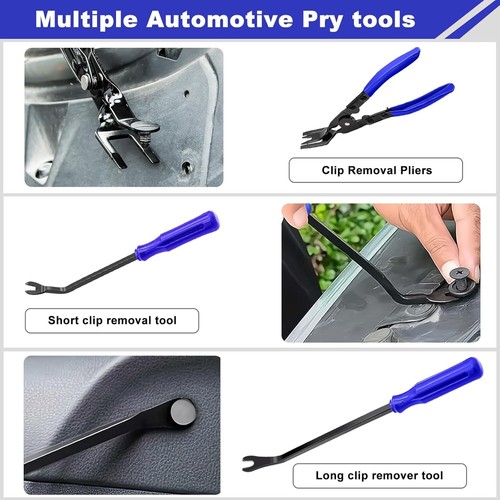 Fastener Car Trim Clip Upholstery Removal Tool Door Panel Fastener Pliers Puller - Picture 12 of 13