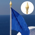 Konferenzhalle Fahnenmast Topper Flagge Kopf Zierflagge Topper Flaggmastkopf