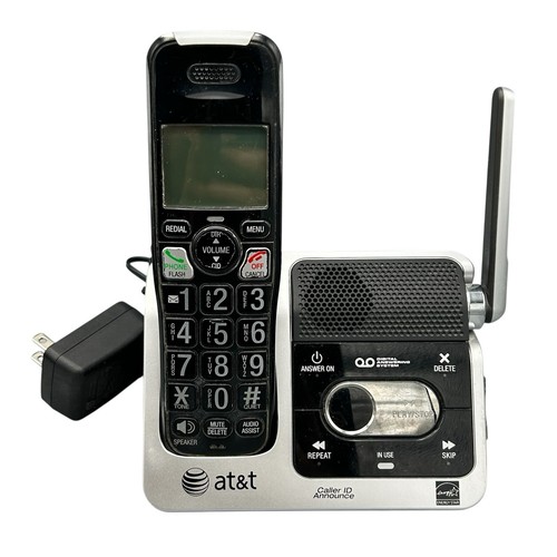 AT&T 2 Handset Answering System with Extra Large Display and Keypad CRL82212 - Afbeelding 2 van 11
