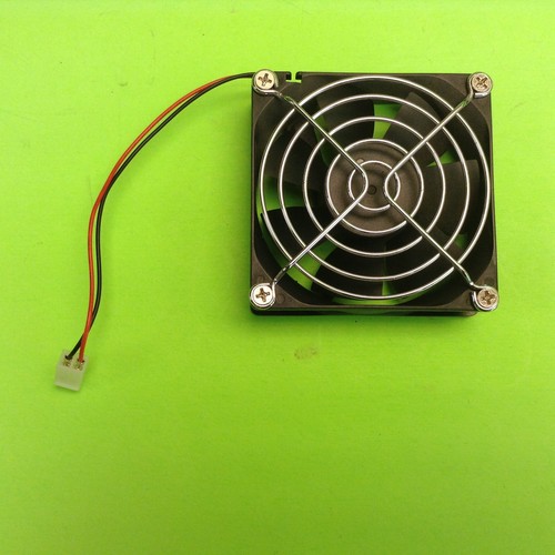 Ventilador de refrigeración de 2 cables rojo y negro con motor superior para servidor de computadora DF1208SL - Imagen 2 de 2