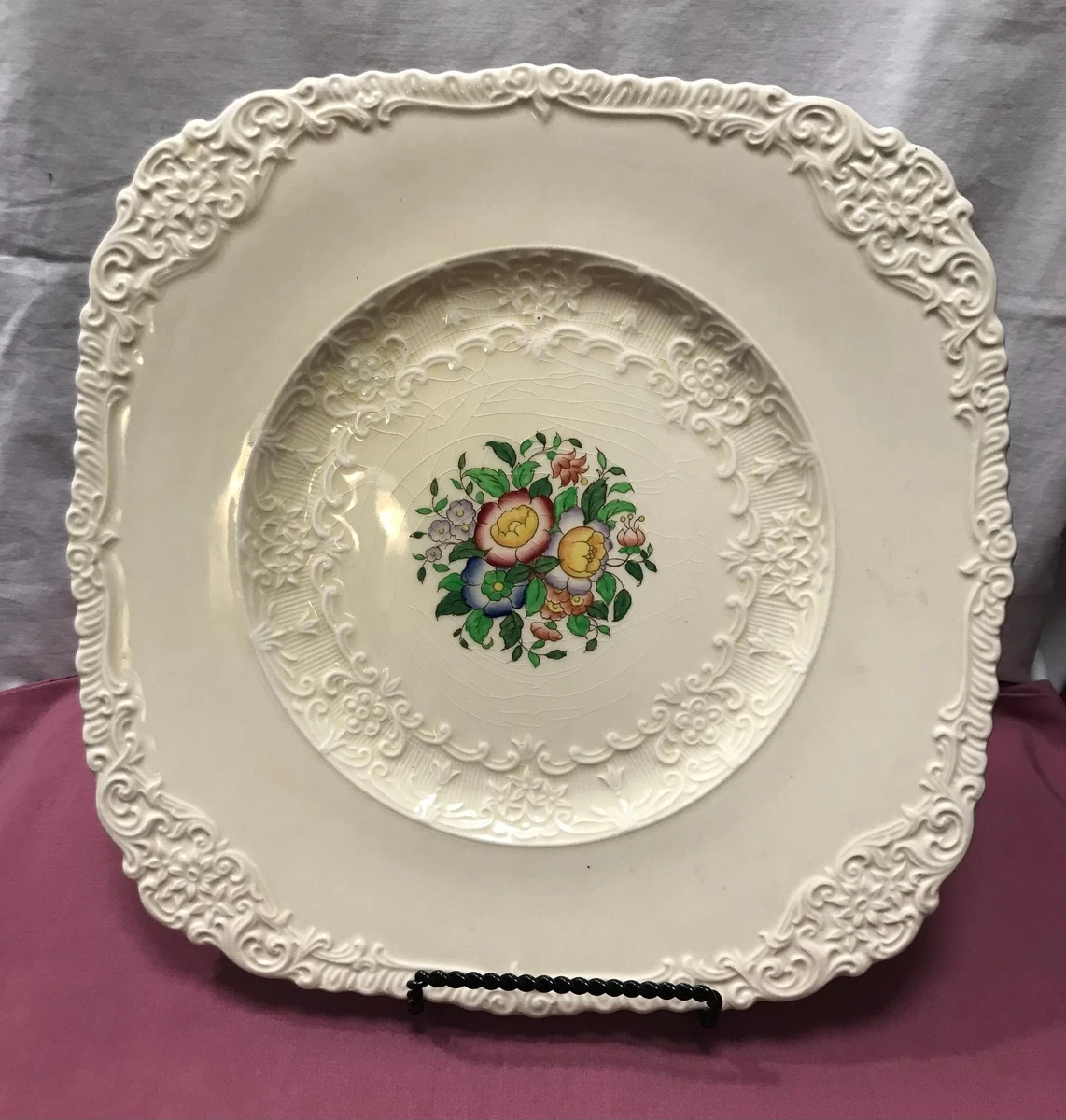 CAULDON】アンティーク 朝顔 プレート cauldon china england products