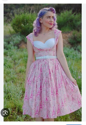 Bernie Dexter Beatrice Kleid Gr. XS Rockabilly Swing Tanz 50er Pin Up - Bild 9 von 10