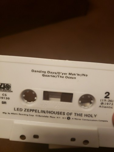 Led Zeppelin Houses of the Holy Cassette 1973 Pre-Owned Tested Working - Picture 23 of 24