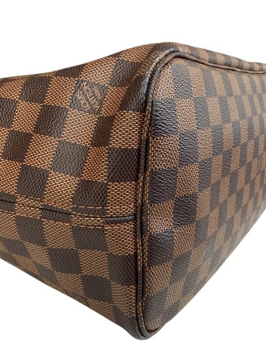 Louis Vuitton Damier Ebene Neverfull MM Tasche mit Einsatz - Bild 6 von 12