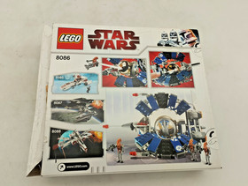 LEGO 2x8086 Droid Tri-Fighter Original Box Figures Star Wars Clone Wars EOL