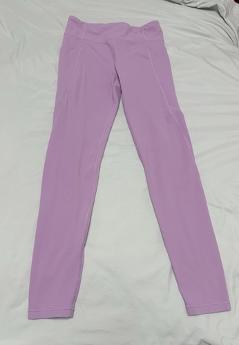 Athleta Girl High Rise Stash Your Treasures Legging Size XXL Light Purple - Picture 2 of 8