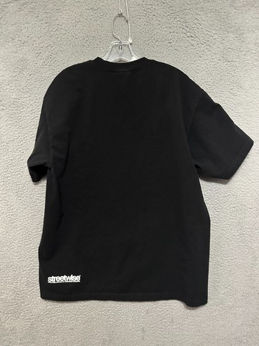 Camicia uomo Streetwise taglia XL grafica nera manica corta cotone adulto - Foto 4 di 5