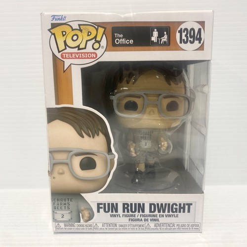 Fun Run Dwight #1394 The Office Funko Pop Vinyl - Free Postage - Picture 1 of 9