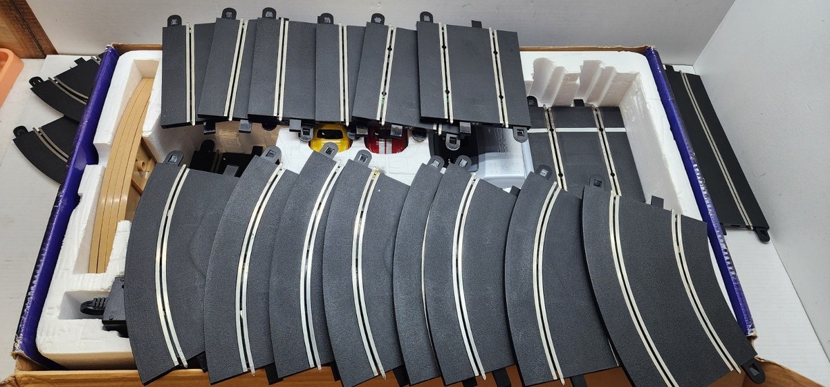 Scalextric QuattroX レーンチェンジチャレンジセット Bibian 比比昂- 【同梱不可】(ジャンク扱い) QuattroX クアト