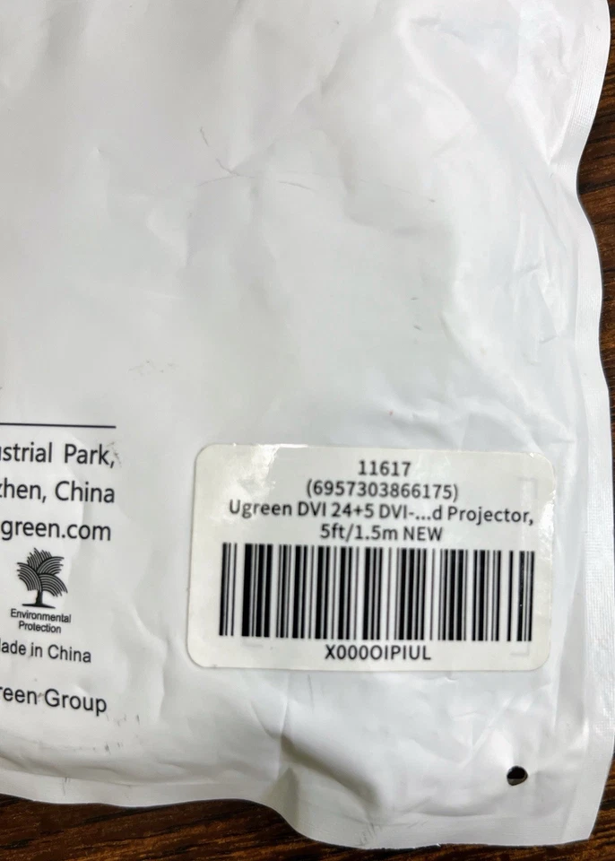 Проектор UGREEN 11617 DVI 24+5DVI d 5 футов/1,5 метра - Изображение 4 из 4