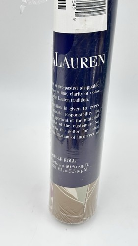 Ralph Lauren Classic VTG Wallpaper 1 Double Roll Sailboat Nautical Theme RARE - Bild 7 von 12