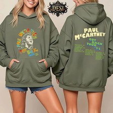 Paul McCartney Got Back 2025 Peace Tour Dates 2025 Hoodie All Size S-5XL