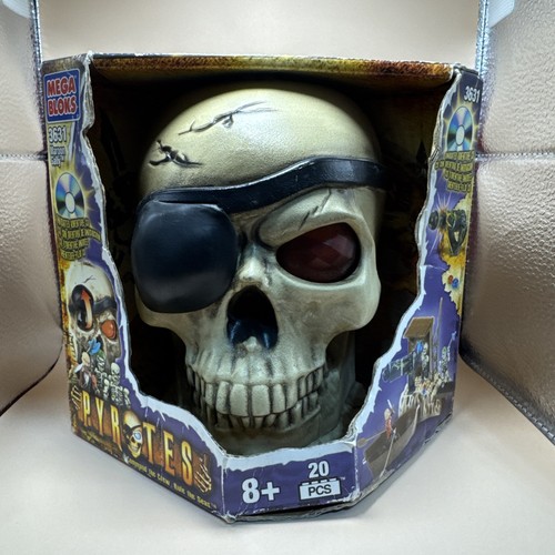 MEGA BLOKS Pyrates 3631 Maroon Gally Skull Play Set with CD - New In Box - Picture 1 of 5