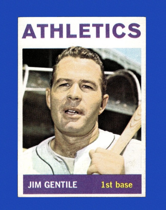 1964 Topps Set-Break #196 Jim Gentile NR-MINT *GMCARDS*