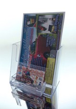 Counter Top Brochure & Business Card Holder for 5.5" wide Scentsy Avon Catalogs 