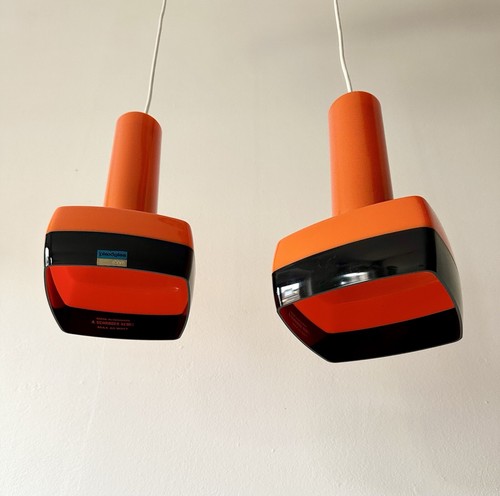 Pop Art Vintage Pendant Lamp, Denmark 1970s, Space Age, Sputnik, Original Box - Picture 7 of 14