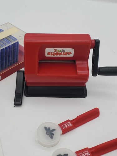 Sizzix Sidekick Die Cutting/Embossing Machine Complete Die Set Alphabet I - 第 5/5 張圖片