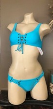 Pilyq 2pc Lace Up Bikini