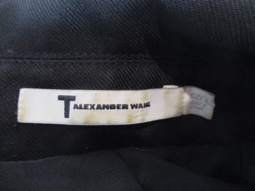 T ALEXANDER WANG black classic timeless design blazer jacket sz 2 - Picture 6 of 7