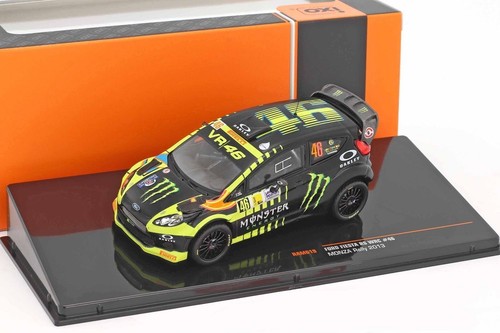 Set di 3x IXO 1/43 FORD FIESTA RS#46 VALENTINO ROSSI RALLY MONZA 2012+2013+2014 - Foto 3 di 24
