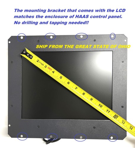 Direct Replacement LCD Monitor For HAAS HL-4 HL-6 1998 OR EARLIER YEAR MODLES - Picture 5 of 7