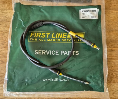Handbrake Cable fits RENAULT CLIO Mk4 9 Rear Left 2012 on FKB3678 - 第 1/2 張圖片