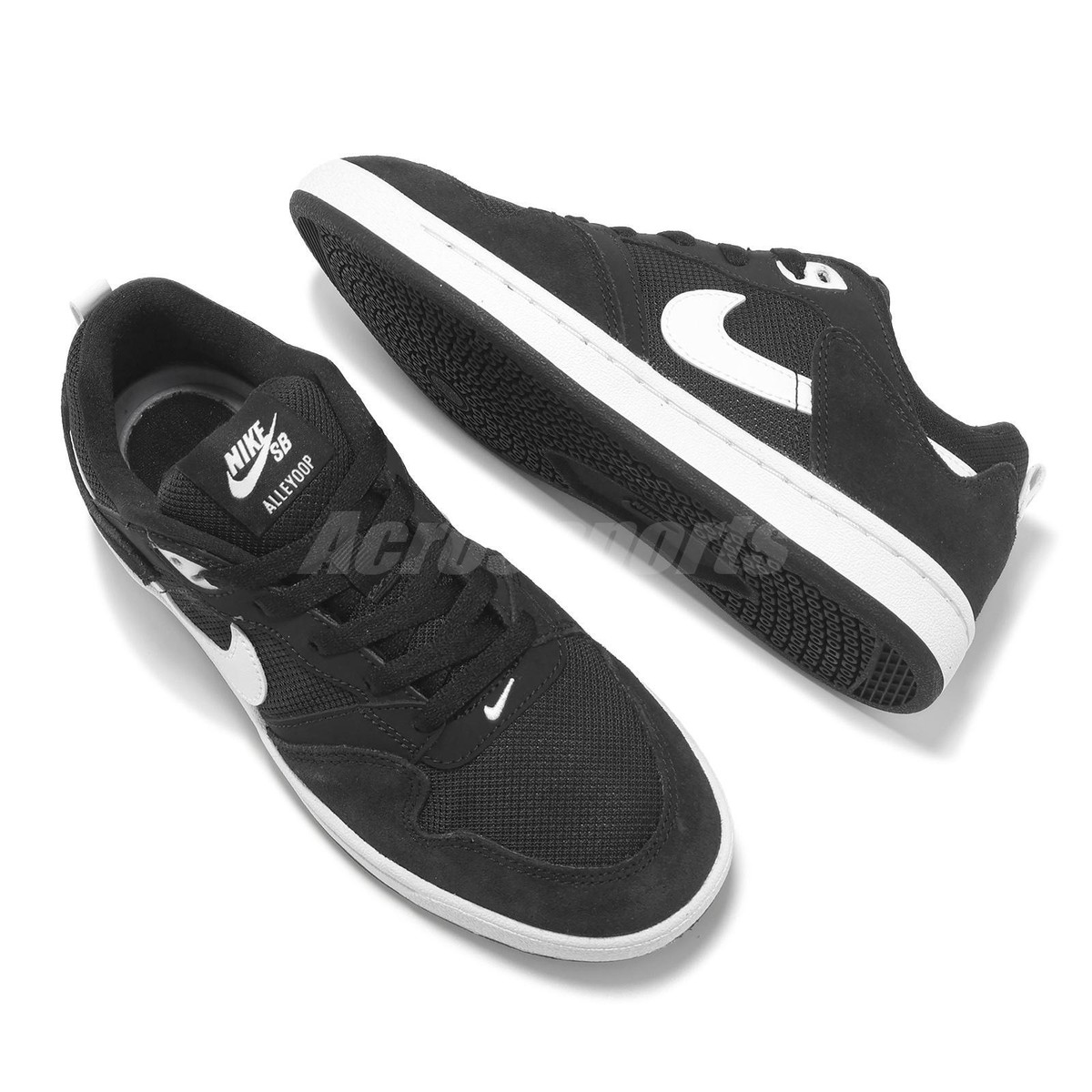 Nike SB Alleyoop GS Black White Kids Youth Women Skate