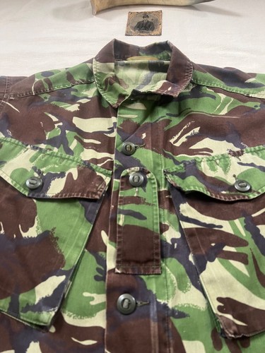 "Chaqueta de combate camuflada OTAN M-L ejército británico ligera vintage militar 180-96 44""" - Imagen 3 de 17