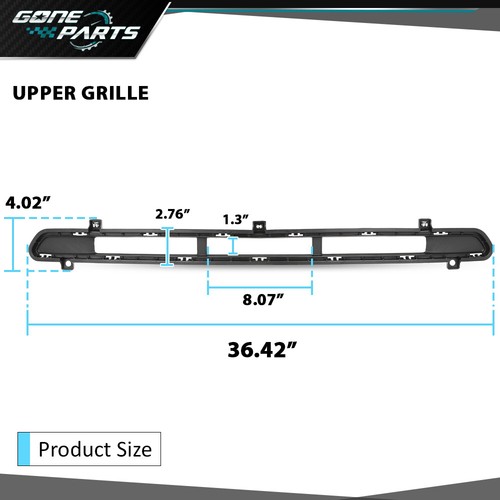 Front Bumper Center Grille Vent Mesh 5UT11RXFAC Fit For 17-21 Jeep Compass - Picture 4 of 12