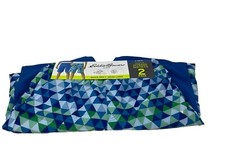 Boy's Eddie Bauer 2 Pack Blue Green Active Hybrid Shorts Large 14 - 16 WITH TAG