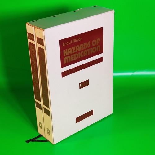 HAZARDS OF MEDICATION By ERIC W. MARTIN (Japanese Edition) 2 Vol HC Edition 1984 - Picture 1 of 12