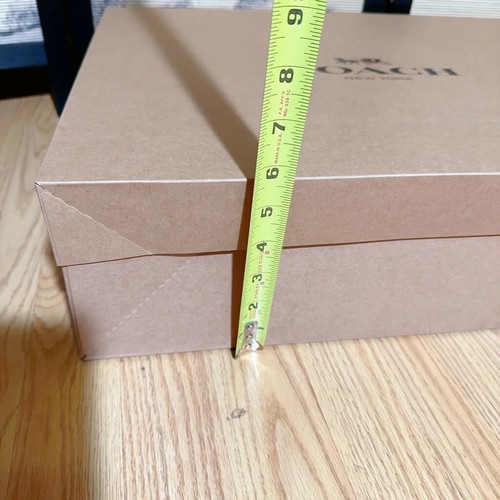 Neu Coach authentische Geschenkbox - braun zusammenklappbar Größe klein - Lager - Bild 44 von 81