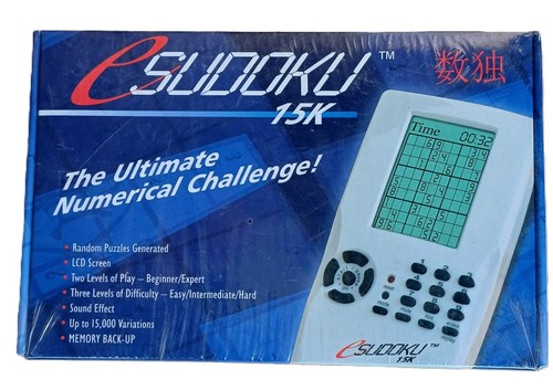 JUEGO DE MANO LCD SUDOKU-15K - Imagen 3 de 8
