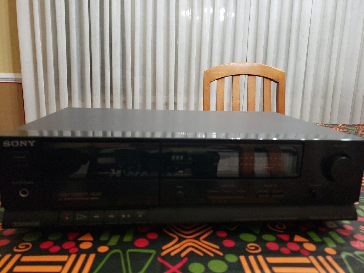 Sony TC-FX211 High Density Head Stereo Cassette Tape Deck -Turns