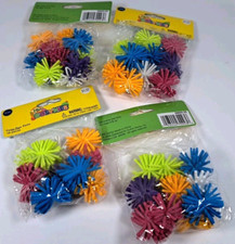Lot (4) Foam Pom Poms Jo-Anns Kids Cap for Busy Kids