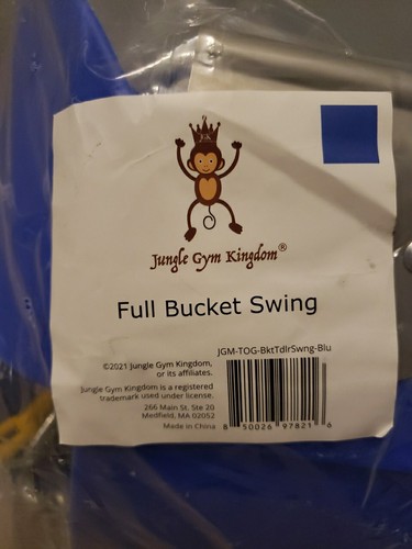 *NEW* Jungle Gym Kingdom Full Bucket Swing Toddler - Picture 2 of 3
