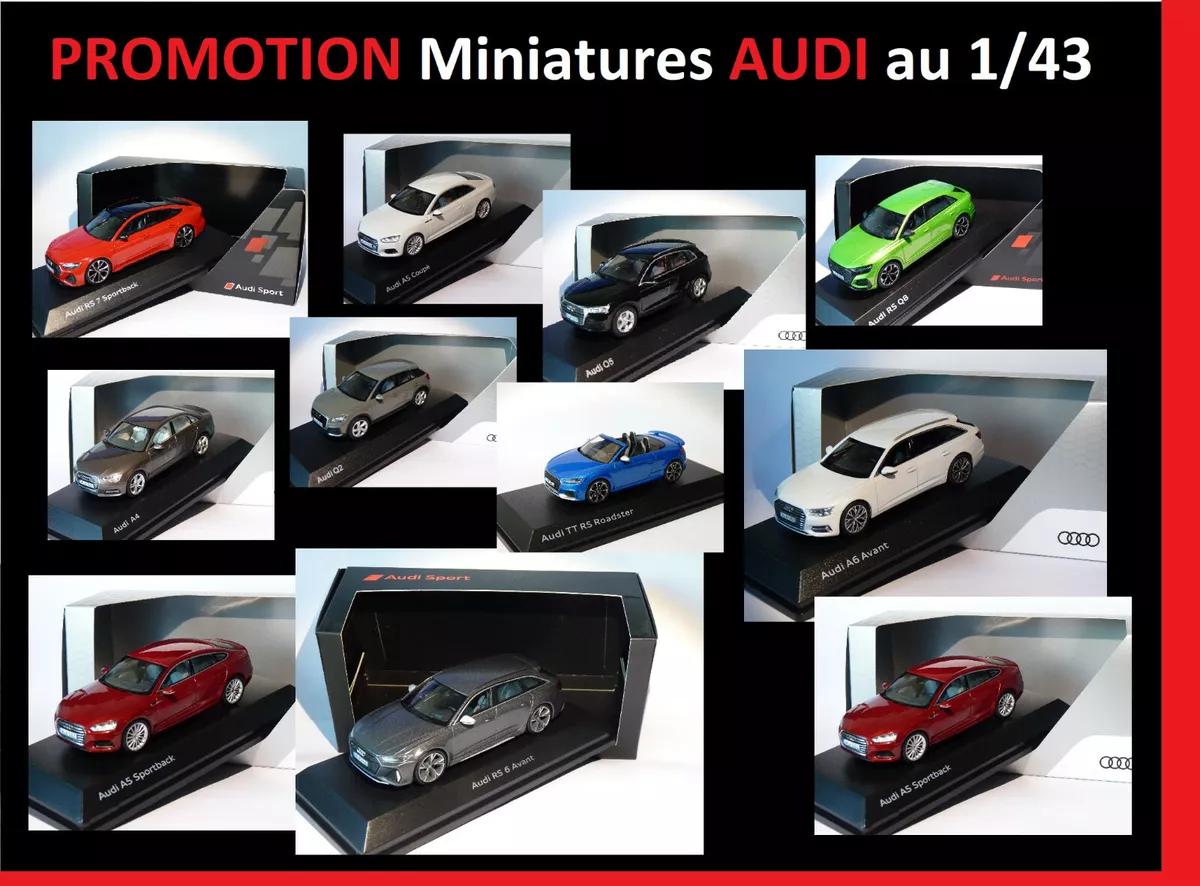 Voiture miniature Audi TT RS Roadster 2017 iScale 1/43 – Motors Miniatures