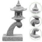 Zen Garden Decoration Lantern Ornaments Small Pagoda Statue Miniature
