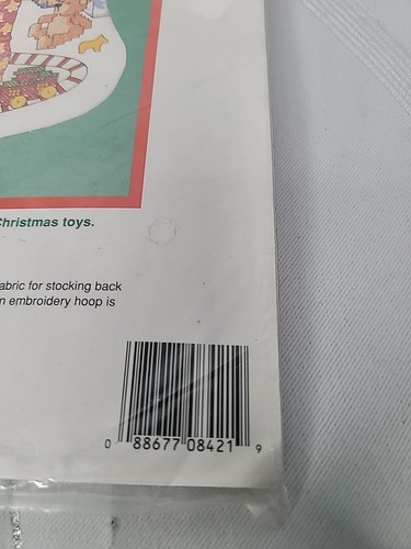 Mary Engelbreit I Love Christmas Stocking #8421 Cross Stitch Dimensions 1991 NEW - Picture 2 of 7