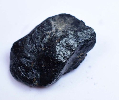 ZERTIFIZIERTER NATÜRLICHER SRI LANKA SCHWARZER TURMALIN 133,95 CT UNBEHANDELTES EXEMPLAR GROB - Bild 5 von 5