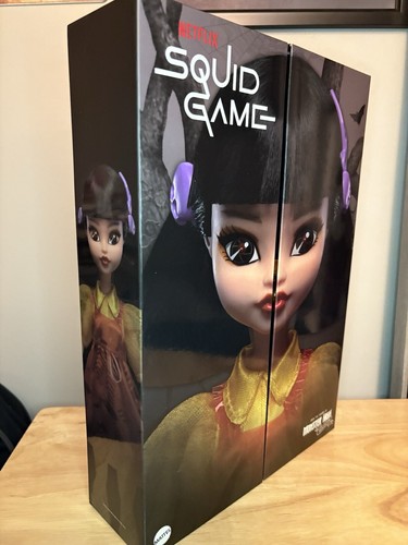 Mattel Creations Monster High Skullector Squid Game Young-Hee Doll HYV95 NIB