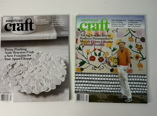 American Craft Mag Lot of 5 Apr May Jun Juy 2001 and 2009 Jun July 2015 - Picture 3 of 12
