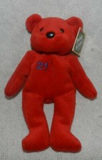 Vintage 1998 Salvino's Bamm Beano's 8" Sammy Sosa 21 Bean Bag Plush Bear MWT