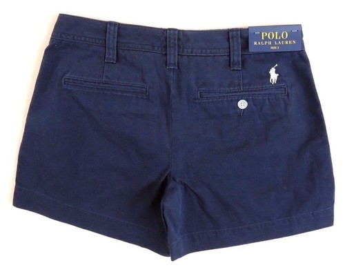 $89.5 Women Polo Ralph Lauren Pony Logo Twill Chino Beach Golf Mini Shorts 2 14